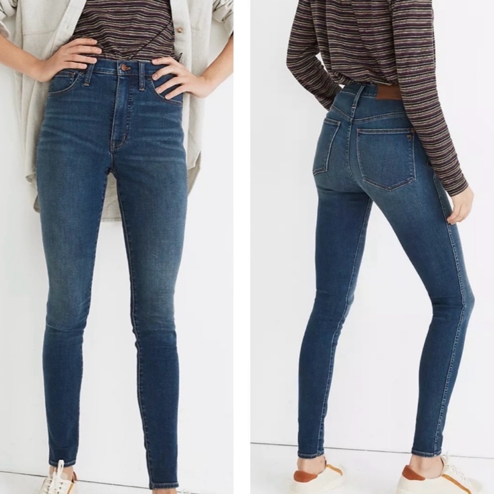 Madewell 10" High-Rise Roadtripper Supersoft Jeans in Playford Wash Size Size 27